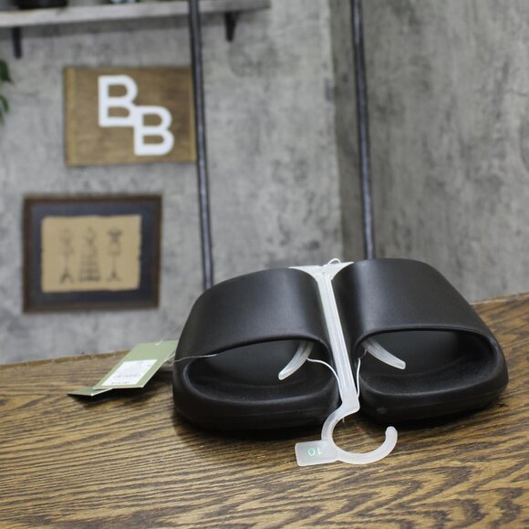 NWT Goodfellow & Co Mens Kendrix Slide Sandals 92542327 Black 10 - Picture 7 of 10